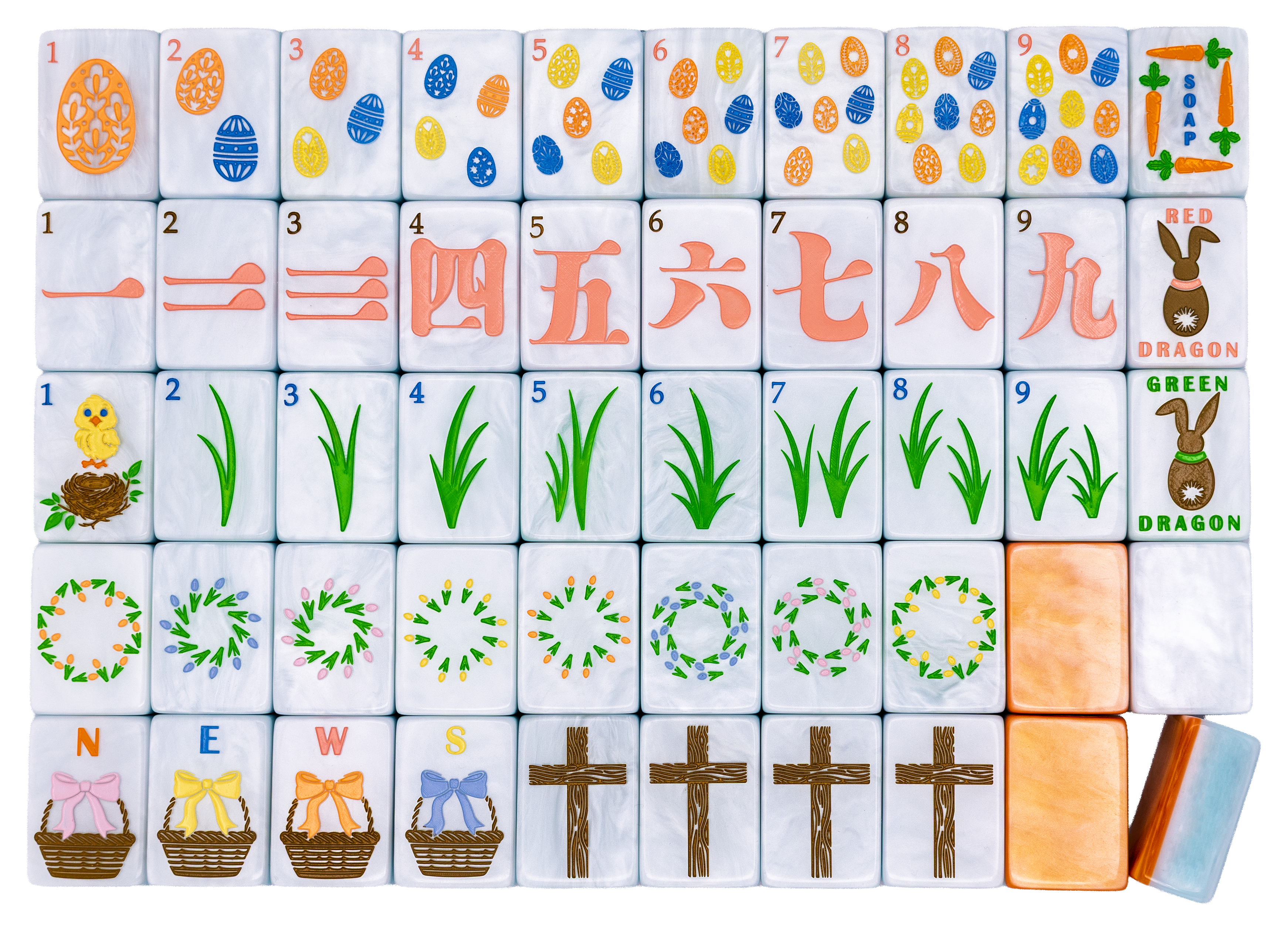 The Hoppy EAST-Hare Mahjong Collection