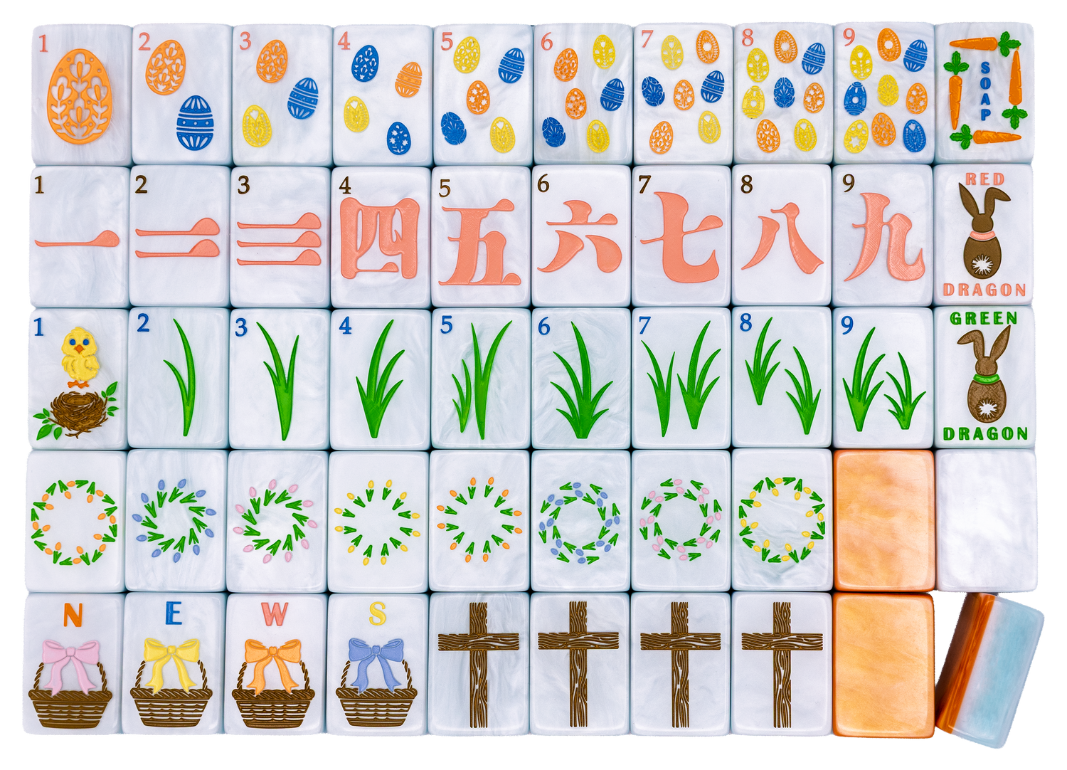 The Hoppy EAST-Hare Mahjong Collection