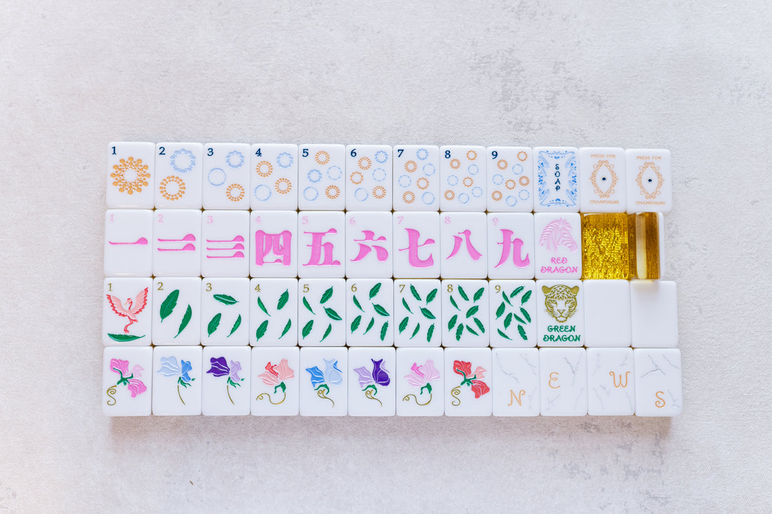 Hiphipmahjong The House set mahjong tiles 1