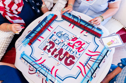 Hiphipmahjong let freedom ring holiday tiles and mat