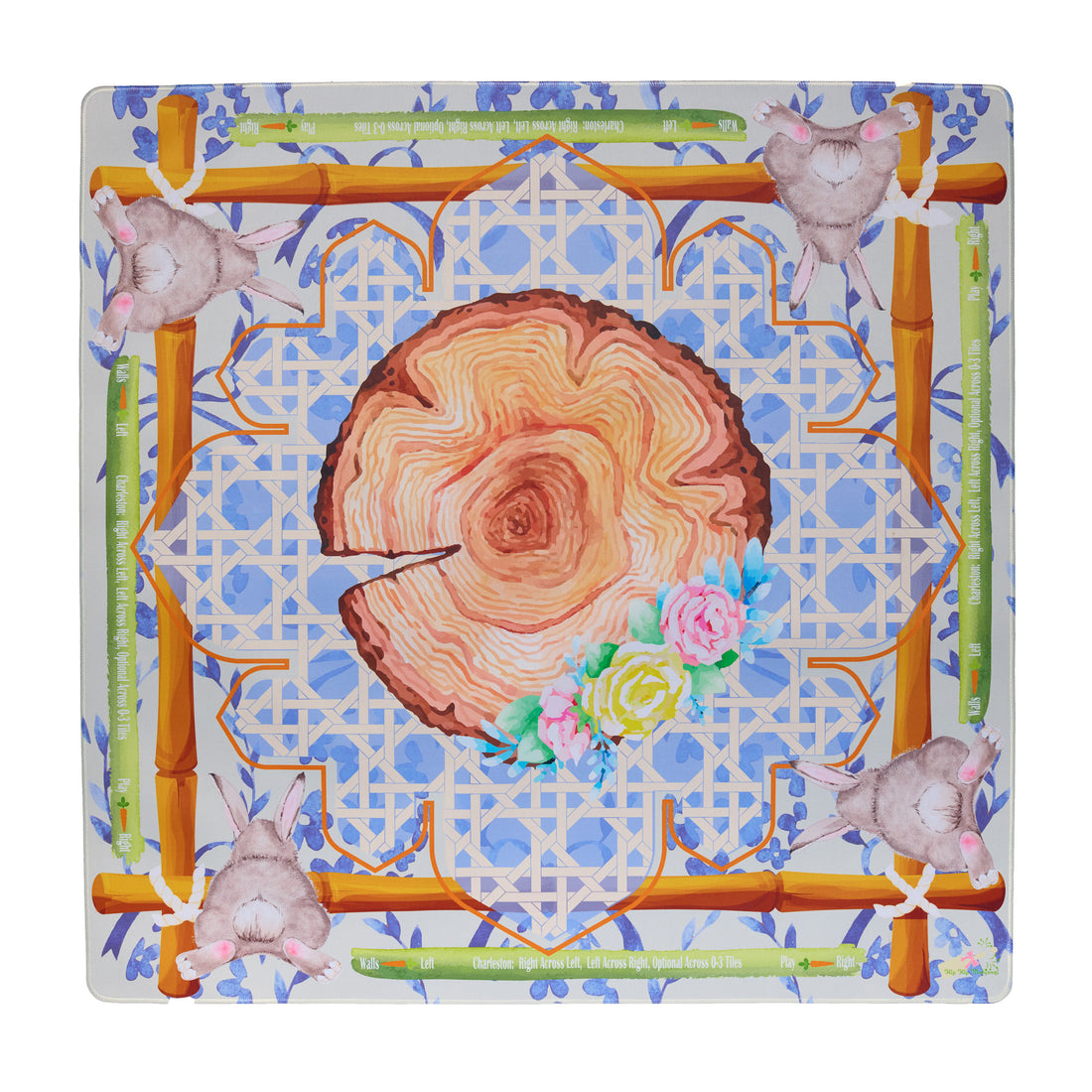 Hoppy EAST-Hare Mahjong Mat