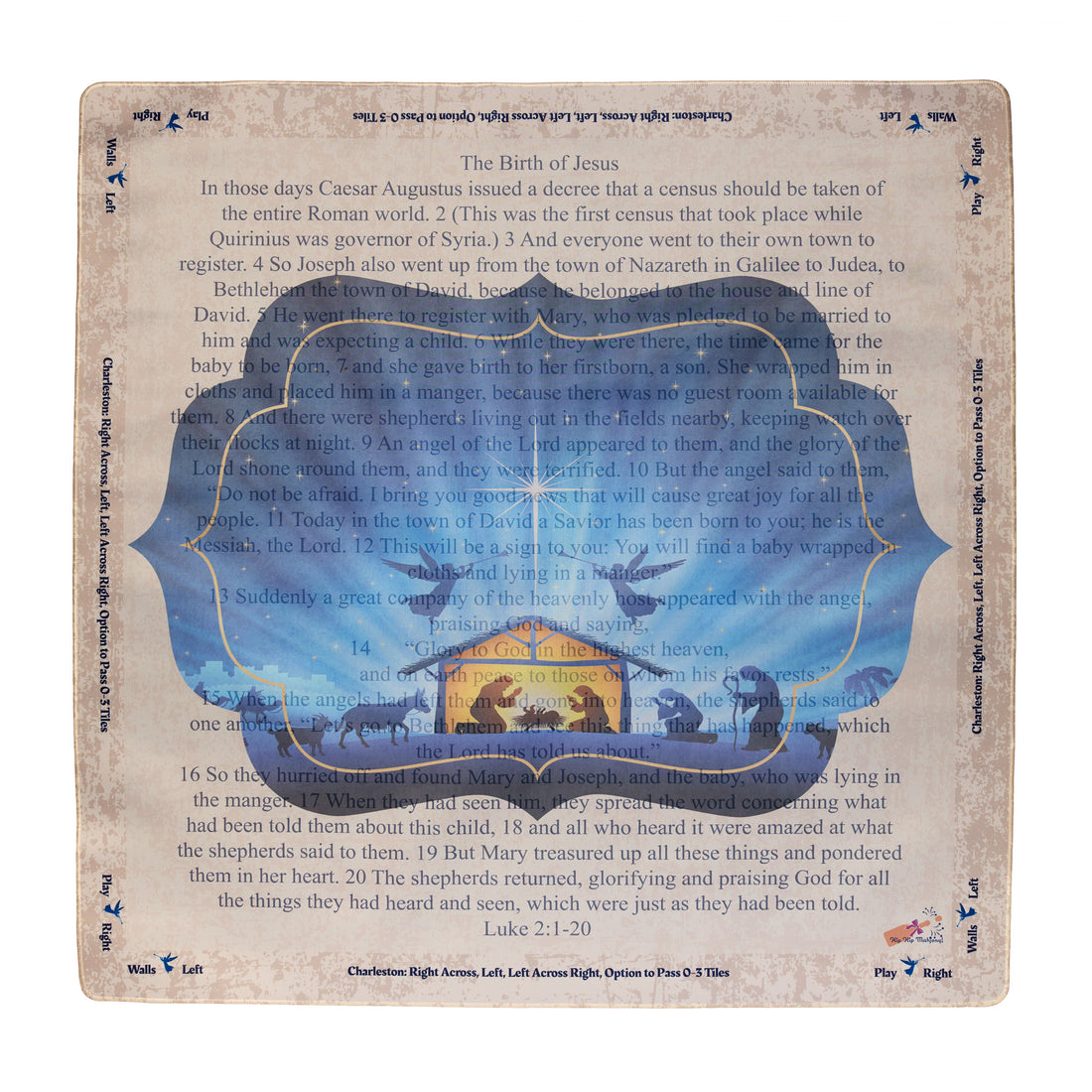 Nativity Mahjong Mat