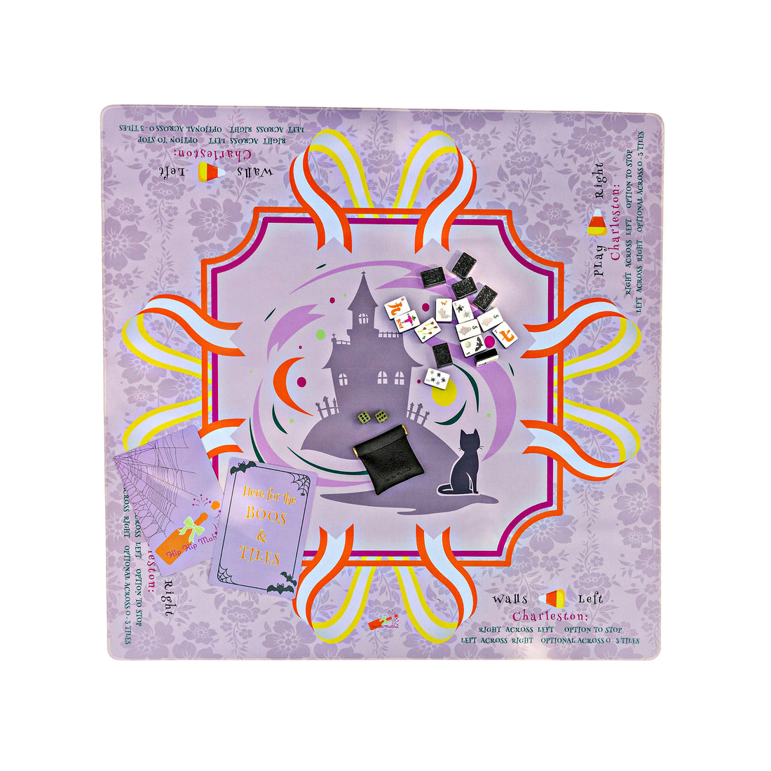Mahj-O-Ween Mahjong Mat, halloween