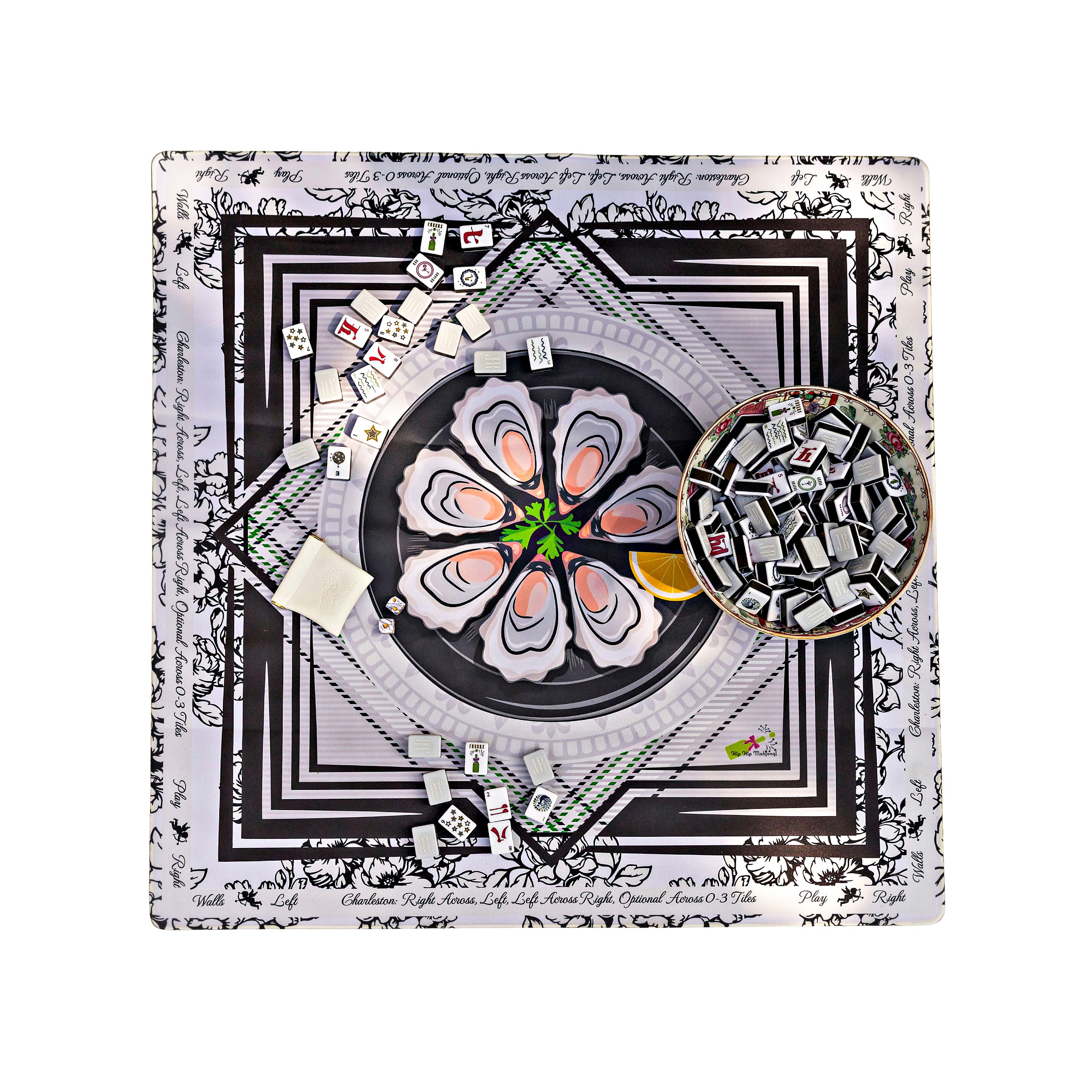 Shell-ebration Mahjong Mat – Hip Hip Mahjong LLC
