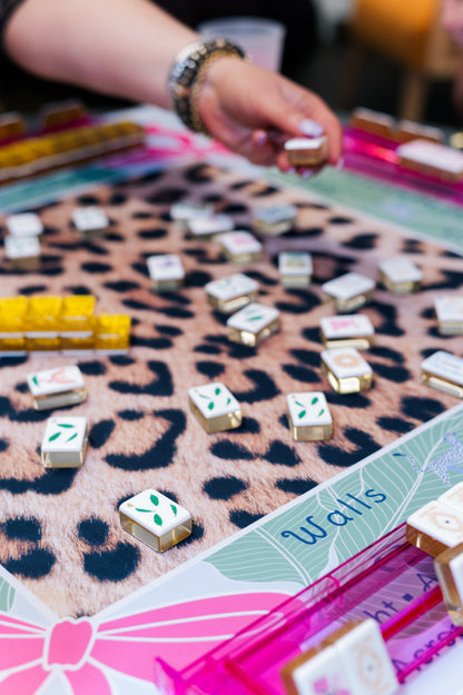 The house set mahjong tiles