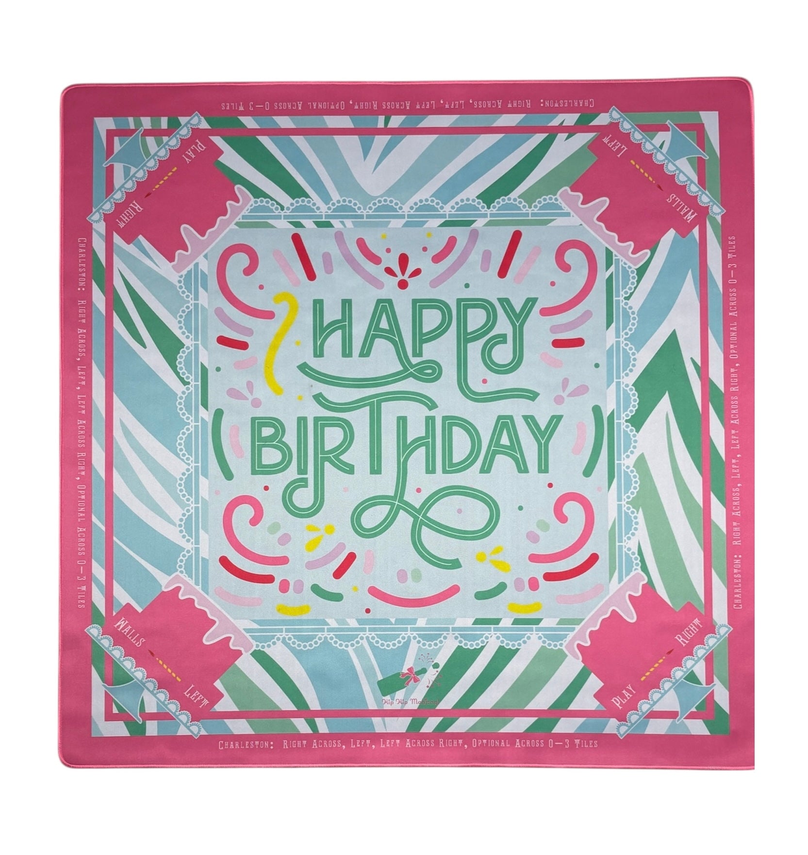 Birthday Mahjong Mat