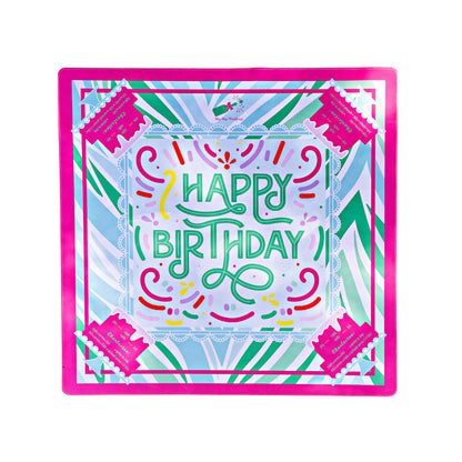 Birthday Mahjong Mat