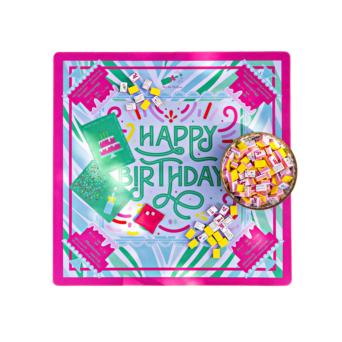 Birthday Mahjong Mat
